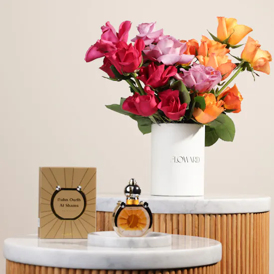 عطر دهن عود الشمس او دي بارفيوم للجنسين من أجمل | زهور براقة