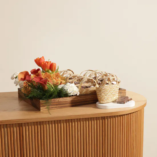 Floward Floral Giveaways Wooden Tray