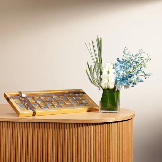 Ghazl Mubarak House Chocolate Box | Chic Vase