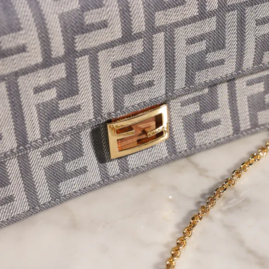 Fendi Baguette On Chain Women's Wallet