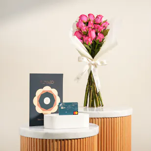 Floward Card | Velvet Garden Flower Bouquet
