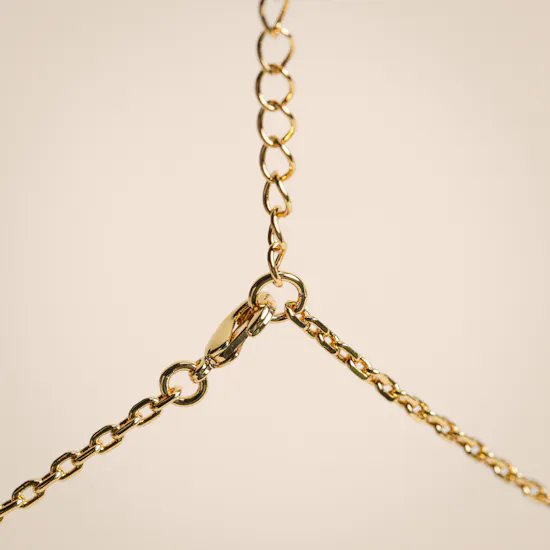 Lynyer Ravi Nova Gold-Plated Necklace