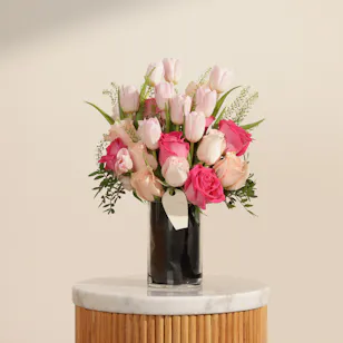 Golden Wishes Flowers Vase 