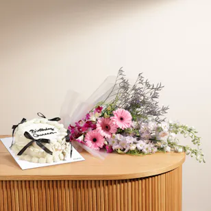 Koko Birthday Queen Chocolate Cake | Bright Bouquet 