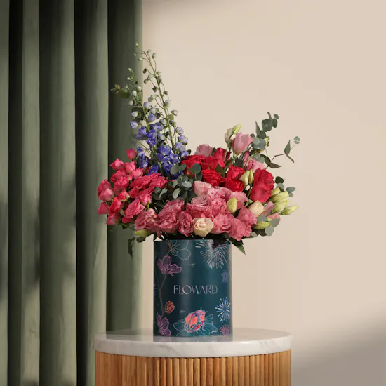 Colorful Flower Box | 30 Flowers