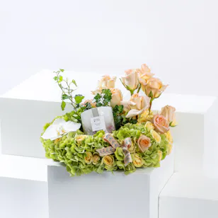 Handpicked House Pepper Rose Candle | Flowers