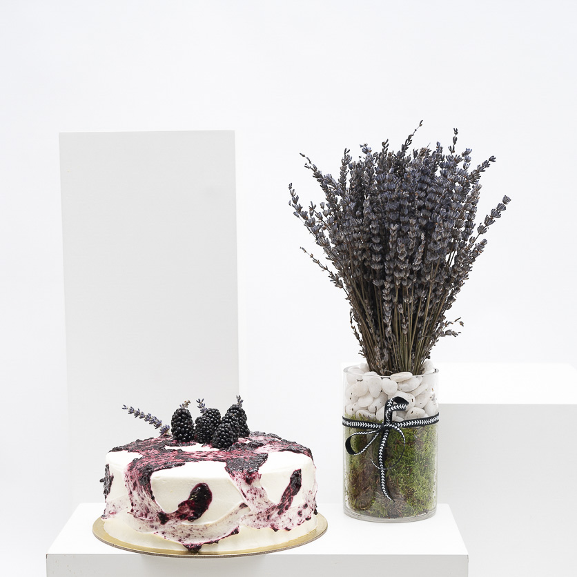 كيك اللافندر من سكر الندى | اللافندر الجميل