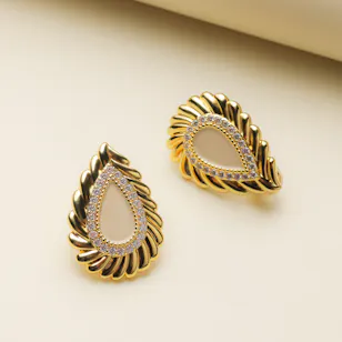  Velvet Desert Amber Earrings 