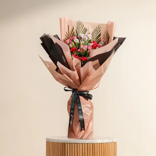 Joyful Baby Roses Bouquet 