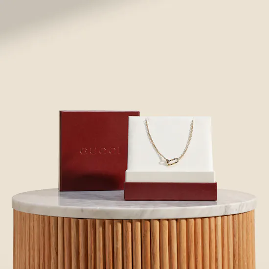 Gucci Link to Love Chain Necklace