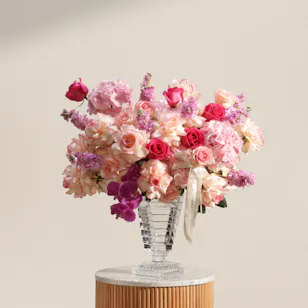 Villeroy & Boch Whisper Flowers Crystal Vase Villeroy & Boch Whisper Flowers Crystal Vase