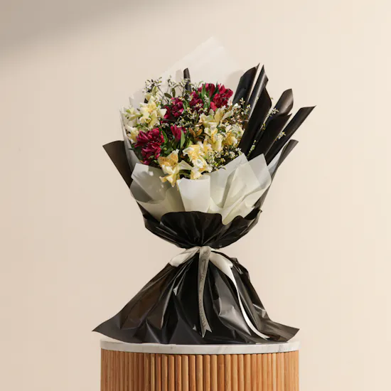 Ethereal Elegant Alstroemeria Bouquet