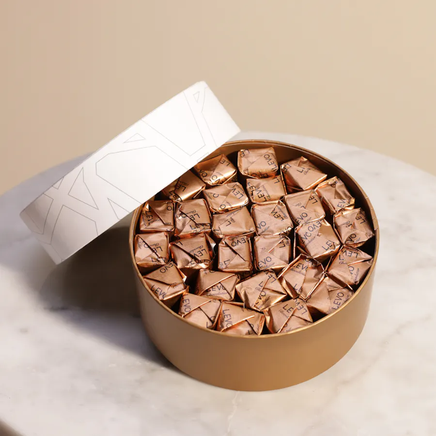 Levo Small Covered Chocolate Box | 28pc 1