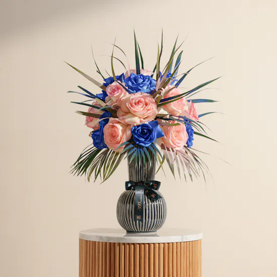 Summer Glow Flower Vase