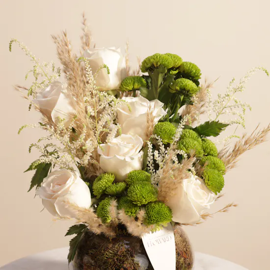 Bateel Happy National Day Box | Flowers Vase