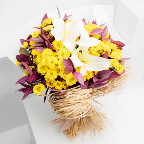 Yellow Shine Bouquet
