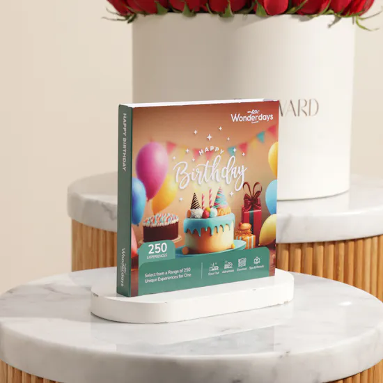 Wondergifts Happy Birthday Gift Voucher | Stunning Flower Box