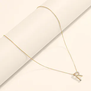 Siran by Iram Diamond Letter R Necklace Siran by Iram Diamond Letter R Necklace
