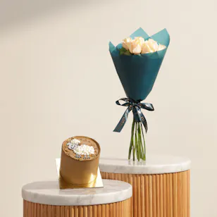 Floward Joyful Lamb Cake | Calm Flower Bouquet 
