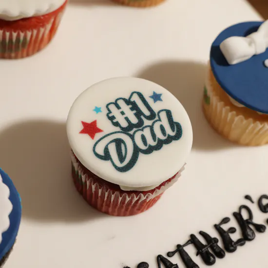Helen's Bakery Father's Day Cupcakes