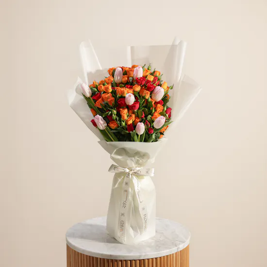 Blossoms of Joy and Light Bouquet