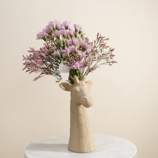 Pastel Wilderness Flower Vase