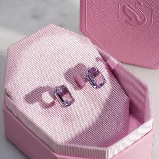 Swarovski Millenia Pierced Violet Women's Earrings