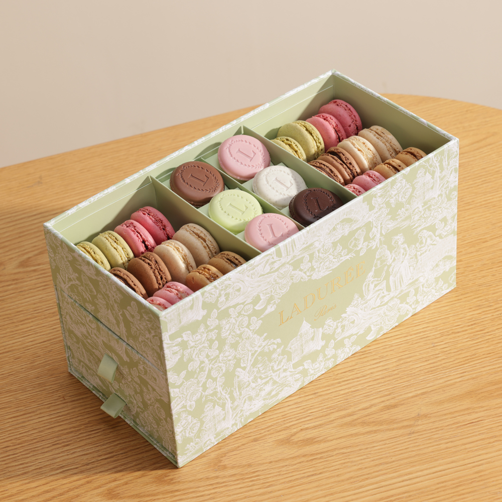 Buy and send Ladurée Podium Macaron Eugénie Box gift Online in