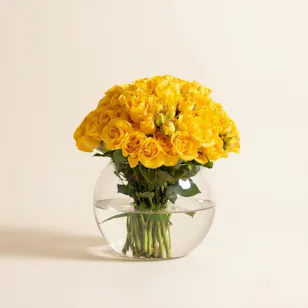 Elegant Flowers Vase | 35 Flowers