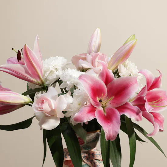 Beautiful Flowers Vase
