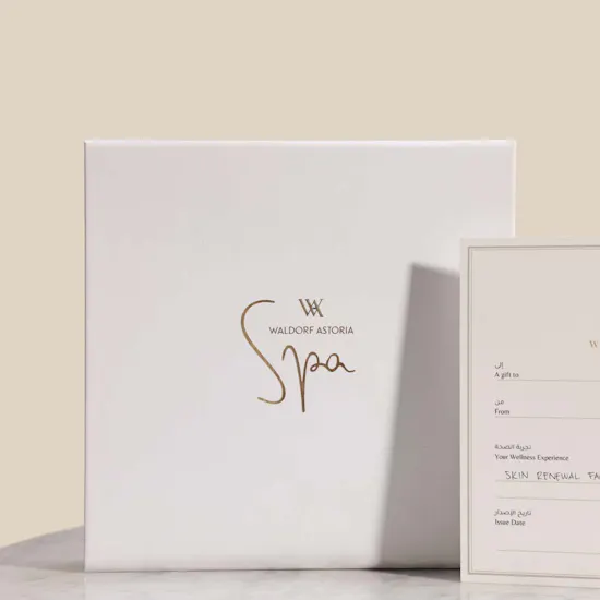 Waldorf Astoria Spa Skin Renewal Facial by Voya Gift Voucher