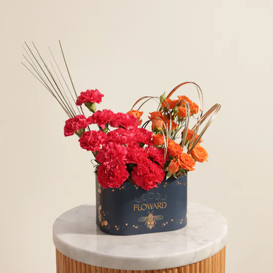 Sunset Flowers Box