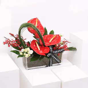 Depth of Red | Glass Vase Depth of Red | Glass Vase