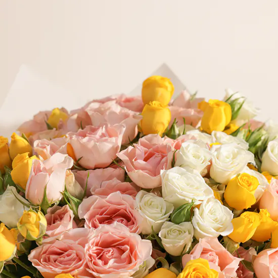 Stanley Classic IceFlow™ Flip Straw Grapefruit Tumbler | Stunning Bouquet
