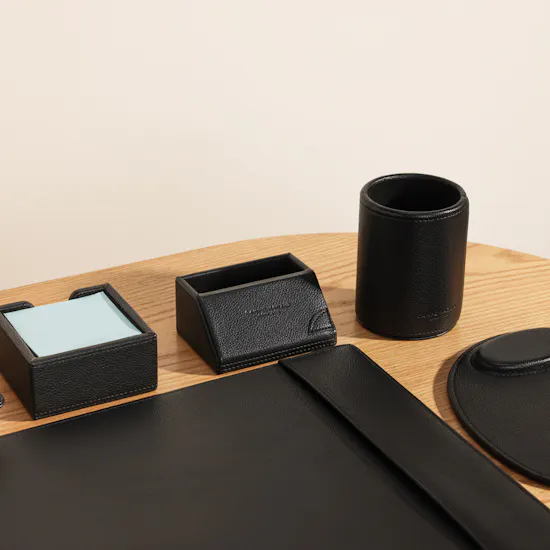 Campo Marzio Desk Set in Black | Orchids