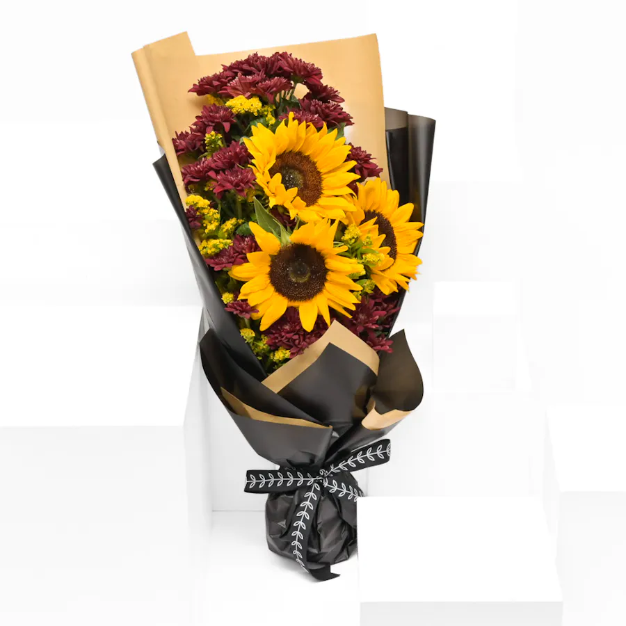 Warm Sunflowers  1