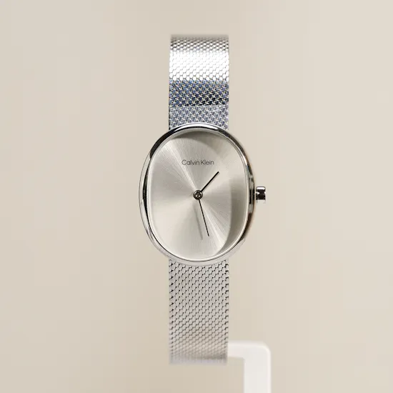 Calvin Klein Euphoria Oval Silver Women's Watch
