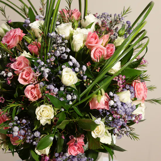 Delicate Roses Vase