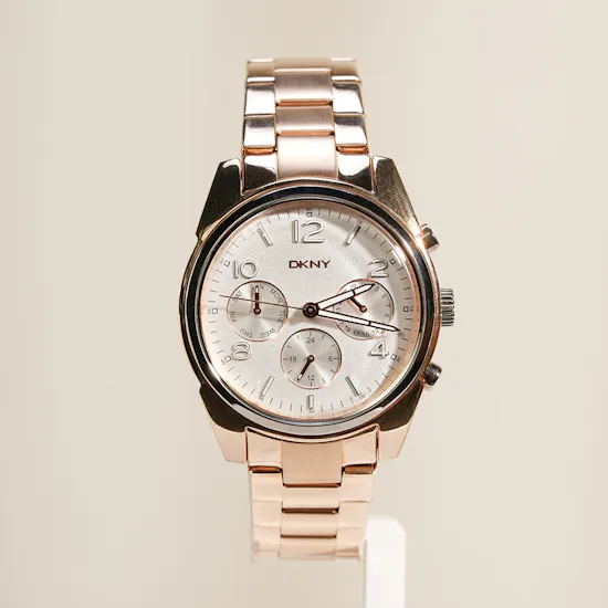 Dkny Crosby Multi Function Rose Gold-Toned Women’s Watch