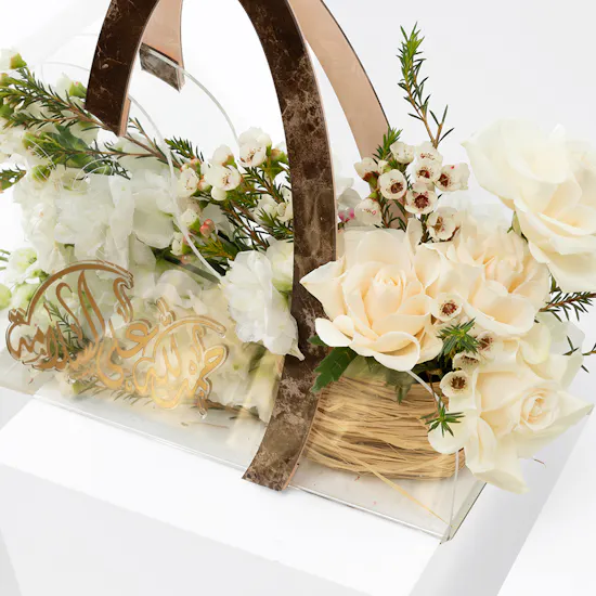 White Roses | Get Well Soon Bag