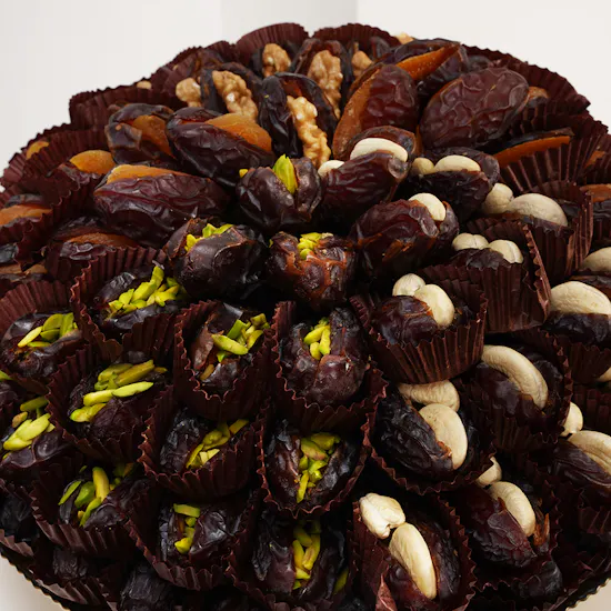 Sinwan Stuffed Dates Bowl | Roses