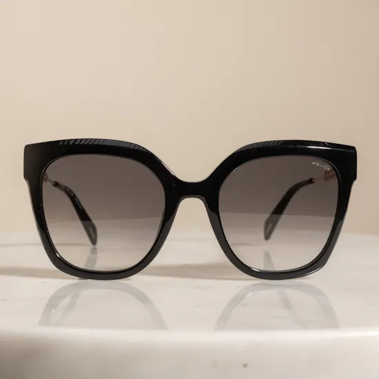 Police Female Blue Sunglasses
