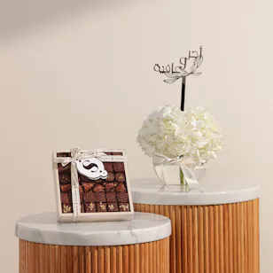 Soucolat Classic Chocolate Wood Tray | Get Well Soon Flowers Soucolat Classic Chocolate Wood Tray | Get Well Soon Flowers