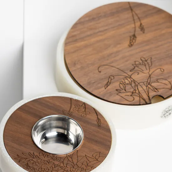 Almabakhir Bakhoor Burner Luxury Set | Roses