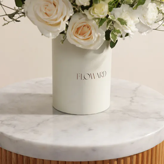 The Ivory Queen Flower Flower Box