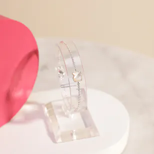 Tous Mother of Pearl Silver Bracelet 