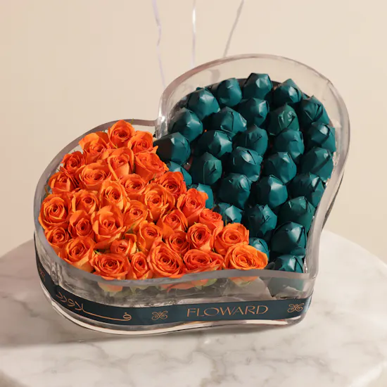Floward Chocolates and Flowers Heartful Celebration