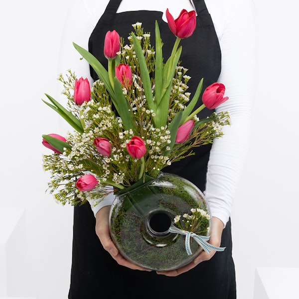 Beautiful Red Tulips Floward Abu Dhabi