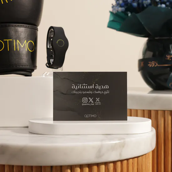 Optimo Membership Voucher with Original Gloves | Midnight Sky Flowers Vase