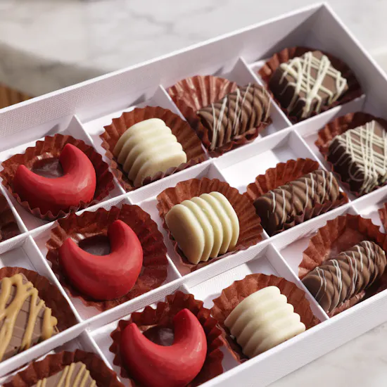 Le Chocolatier Dubai Love Message "Life With You" Chocolate Hard Box